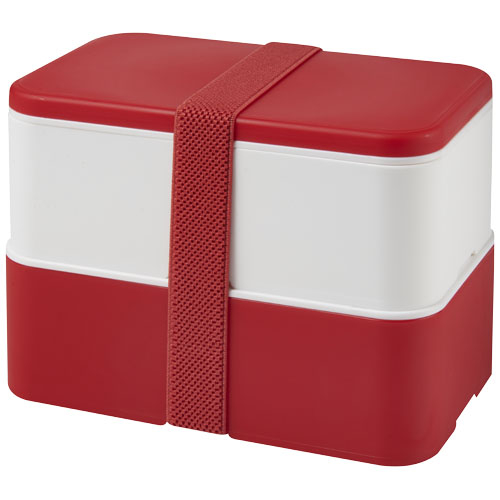 Lunch box promotionnelle 700ml MIYO Rouge / Blanc